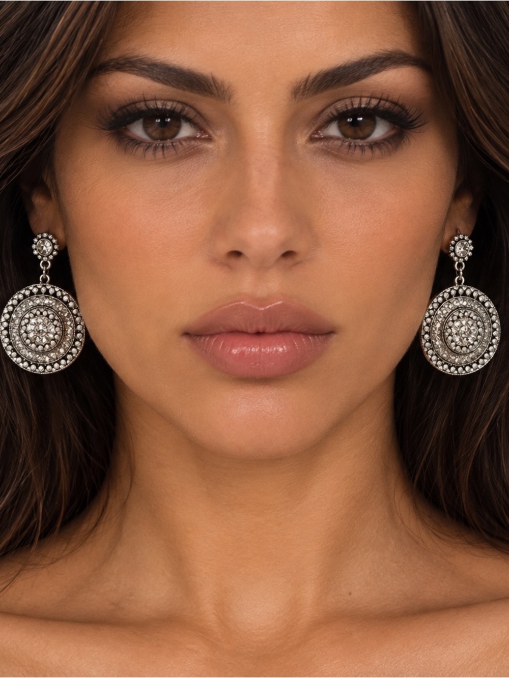 Free People Diamond Disk Earrings